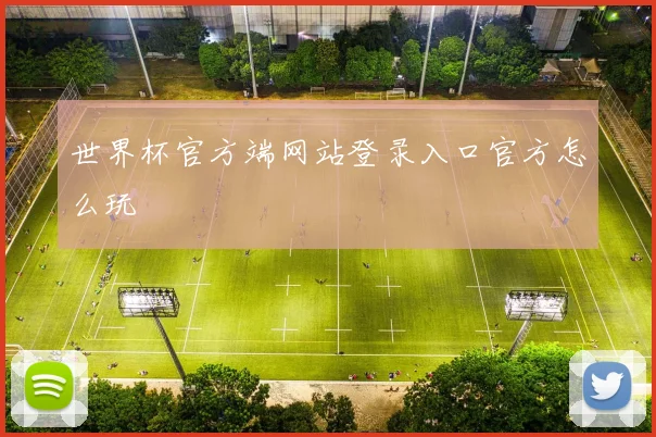 世界杯官方端网站登录入口官方怎么玩